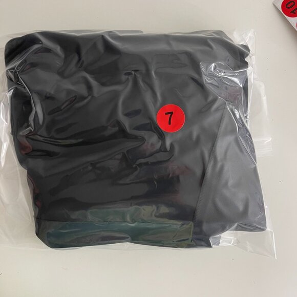 Bod & Christensen Women's Black Draped Collar Leather Snap Sleeve Jacket Size M - Picture 14 of 14